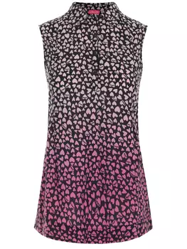 Топ хлопковый с принтом PARIS HILTON