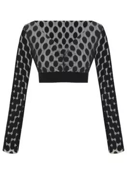 Топ из гипюра