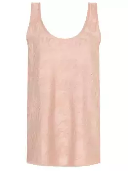 Топ из хлопка и вискозы