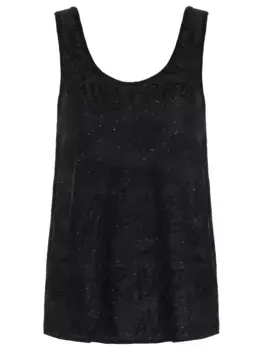 Топ из хлопка и вискозы