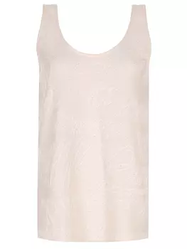 Топ из хлопка и вискозы AND THE BRAND