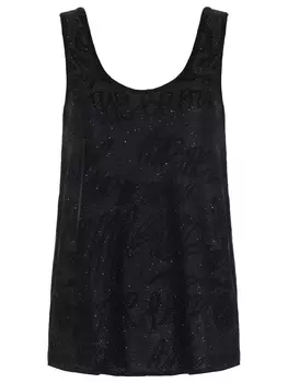 Топ из хлопка и вискозы AND THE BRAND