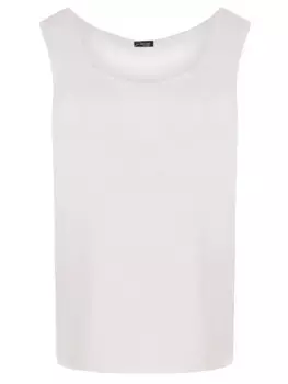 Топ из льна и вискозы