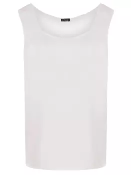 Топ из льна и вискозы KITON