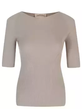 Топ из шелка и хлопка