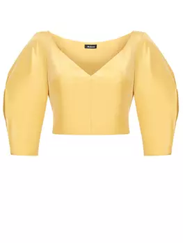 Топ из шелка и вискозы ST. ERME