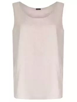 Топ из шерсти и льна