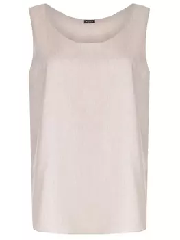Топ из шерсти и льна KITON