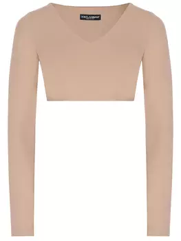 Топ из вискозы DOLCE & GABBANA