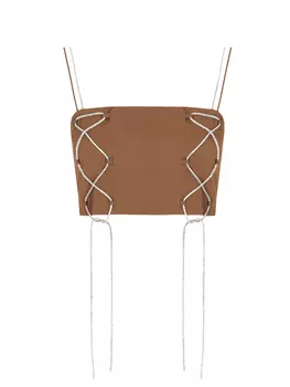 Топ из вискозы GIUSEPPE DI MORABITO