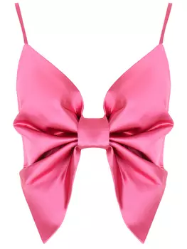 Топ из вискозы и ацетата SANS MERCI