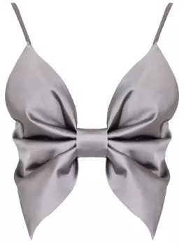 Топ из вискозы и ацетата SANS MERCI