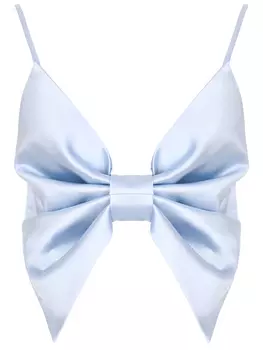 Топ из вискозы и ацетата SANS MERCI