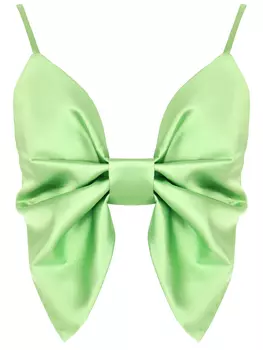 Топ из вискозы и ацетата SANS MERCI