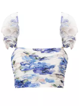 Топ изо льна и шелка Veronique Top YVON