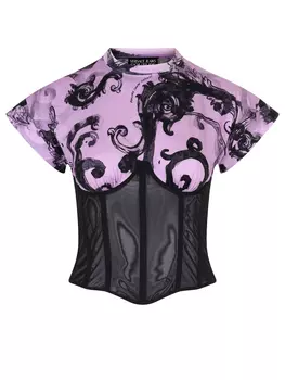 Топ комбинированный VERSACE JEANS COUTURE
