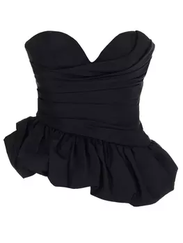 Топ корсетный из тафты