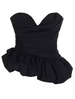 Топ корсетный из тафты