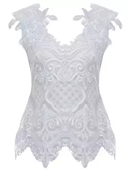 Топ кружевной