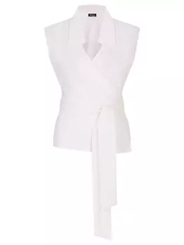 Топ льняной KITON