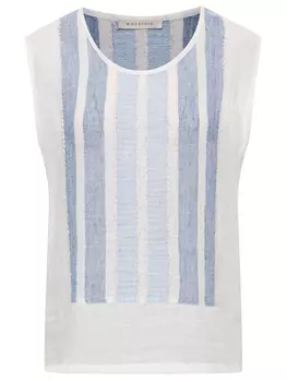 Топ льняной MAURIZIO