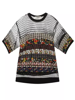 Топ разноцветный GAULTIER