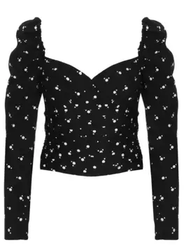 Топ с драпировками