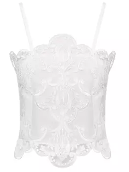 Топ с кружевом