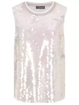 Топ с пайетками