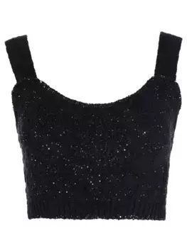 Топ с пайетками