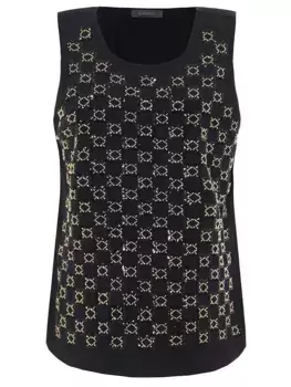 Топ с пайетками и бисером