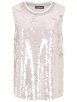 Топ с пайетками LORENA ANTONIAZZI