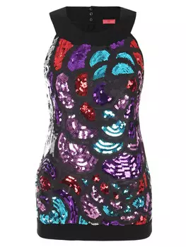 Топ с пайетками PARIS HILTON