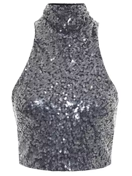 Топ с пайетками SASHAVERSE