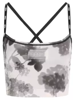 Топ с принтом