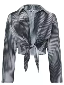 Топ с принтом Greta