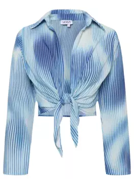 Топ с принтом Greta