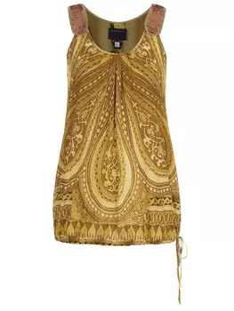 Топ с принтом JUST CAVALLI