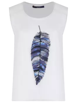 Топ с принтом LAUREL