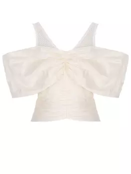 Топ шелковый