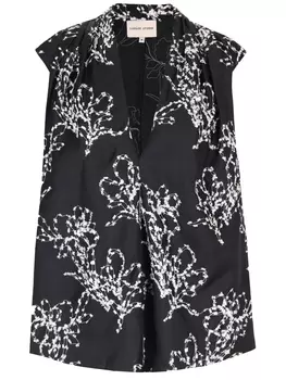 Топ шелковый LOULOU STUDIO