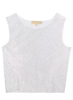 Топ со стразами