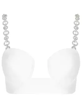 Топ со стразами