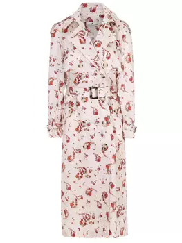 Тренч хлопковый с принтом LAROOM