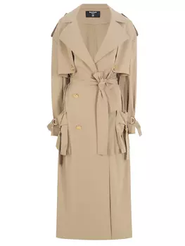 Тренч однотонный