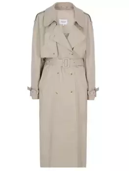 Тренч однотонный