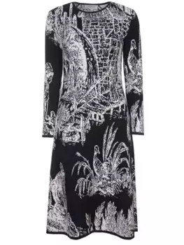 Трикотажное платье