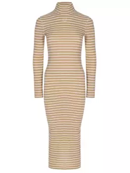 Трикотажное платье в полоску LOEWE