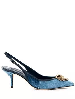 Туфли DEVOTION текстильные DOLCE & GABBANA