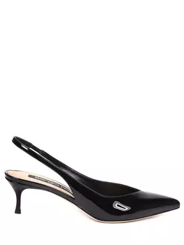 Туфли кожаные Godiva SERGIO ROSSI